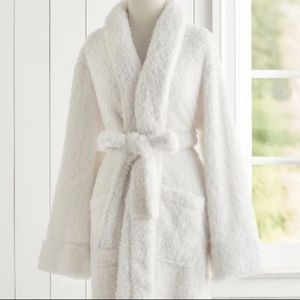 COPY - Pottery Barn Teddy Bear Faux Fur Robe